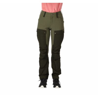 Keb Trousers Curved W Reg, Deep Forest-Laurel Green, 48,  Fjällräven