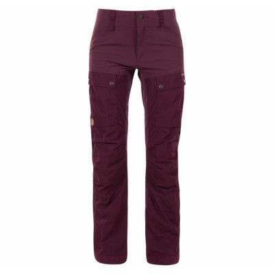 Keb Trousers W Regular, Dark Garnet, 46