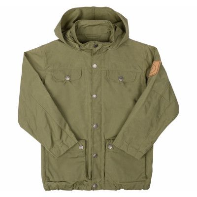 Kid's Greenland Jacket, Green, 140,  Fjällräven