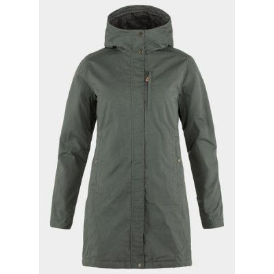 Kiruna Padded Parka W, Basalt, L,  Vinterjackor