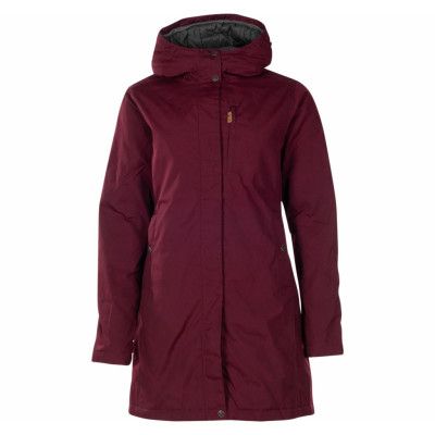 Kiruna Padded Parka W, Dark Garnet, M,  Fjällräven