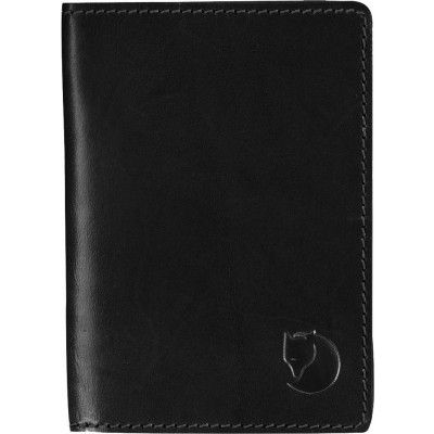 Fjällräven Leather Passport Cover Black