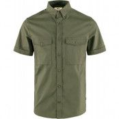 Fjällräven Men's Övik Air Stretch Short Sleeve Shirt Laurel Green