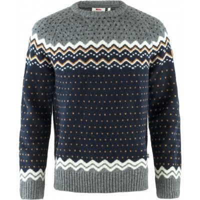 Fjällräven Men's Övik Knit Sweater Dark Navy