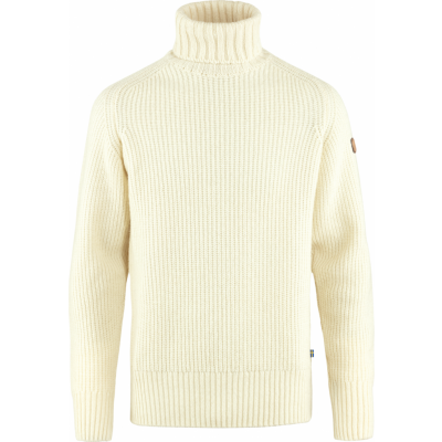 Fjällräven Men's Övik Roller Neck Sweater Chalk White