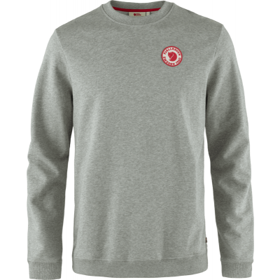 Fjällräven Men's 1960 Logo Badge Sweater Grey-Melange