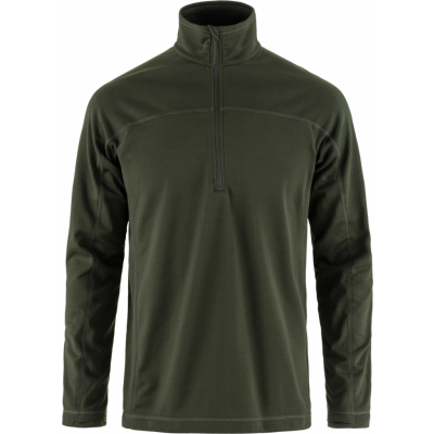 Fjällräven Men's Abisko Lite Fleece Half Zip Deep Forest