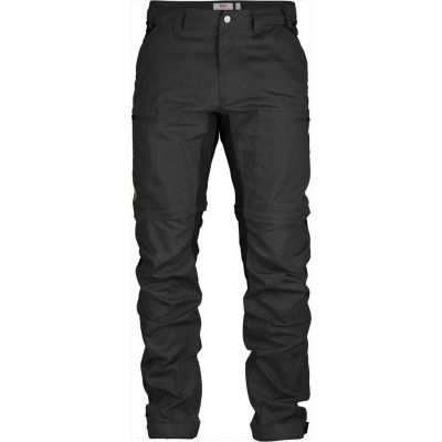 Fjällräven Men's Abisko Lite Trekking Zip-Off Trousers Dark Grey/Black