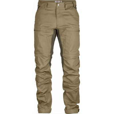 Fjällräven Men's Abisko Lite Trekking Zip-off Trousers Regular Sand/Tarmac