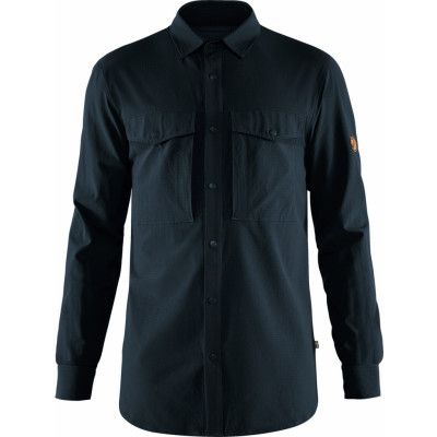 Fjällräven Men's Abisko Trekking Shirt Dark Navy