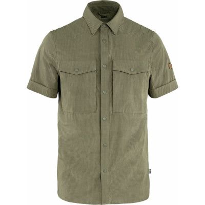 Fjällräven Men's Abisko Trekking Shirt SS Light Olive