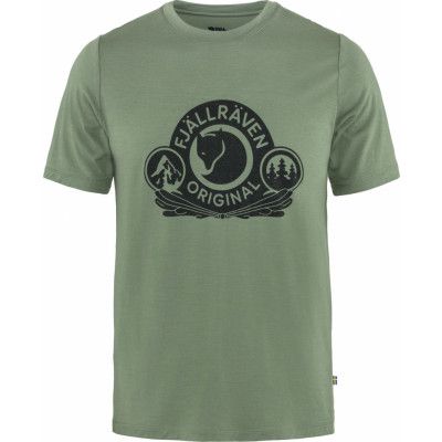 Fjällräven Men's Abisko Wool Classic SS Patina Green