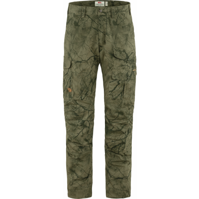 Fjällräven Men's Barents Pro Hydratic Trousers Green Camo-Deep Forest