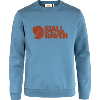 Fjällräven Men's Fjällräven Logo Sweater Dawn Blue