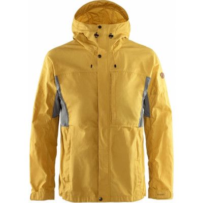 Fjällräven Men's Kaipak Jacket Ochre/Super Grey
