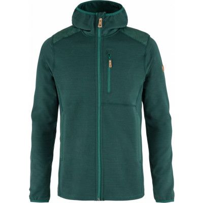 Fjällräven Men's Keb Fleece Hoodie Arctic Green