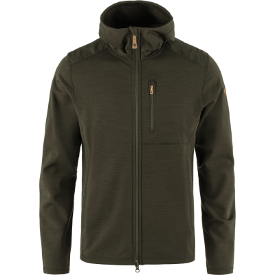 Fjällräven Men's Keb Fleece Hoodie Deep Forest
