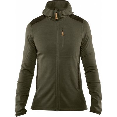 Fjällräven Men's Keb Fleece Hoodie Laurelgreendeepfores