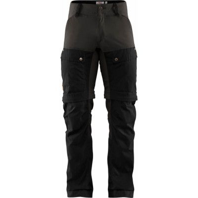 Fjällräven Men's Keb Gaiter Trousers Long Black/Stone Grey