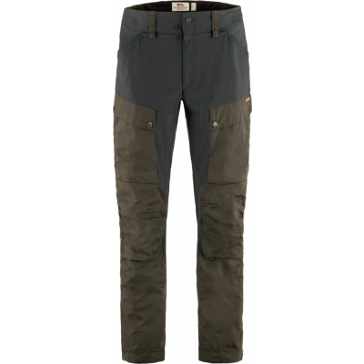 Fjällräven Men's Keb Trousers Dark Olive-Dark Grey