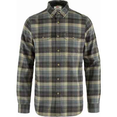 Fjällräven Men's Singi Heavy Flannel Shirt Super Grey/Stone Grey