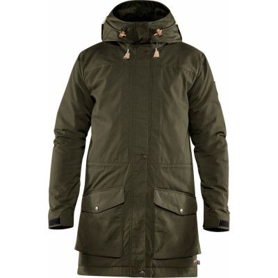 Fjällräven Men's Singi Wool Padded Parka Deep Forest