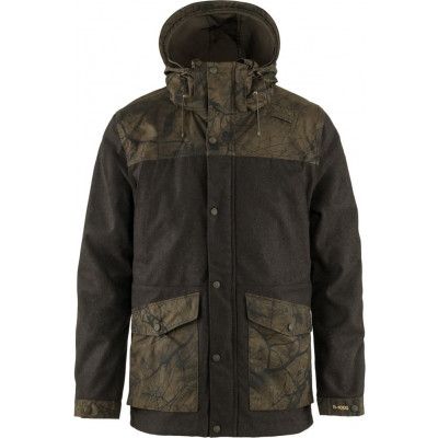 Fjällräven Men's Värmland Wool Jacket Dark Olive/Dark Olive
