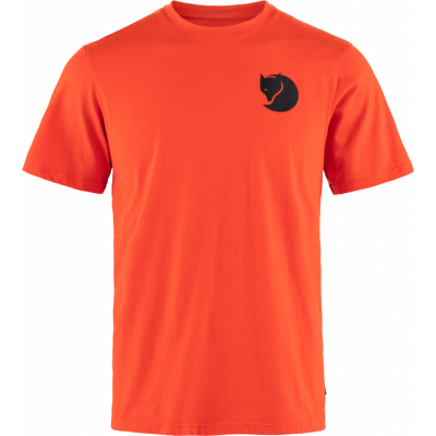 Fjällräven Men's Walk With Nature T-Shirt Flame Orange