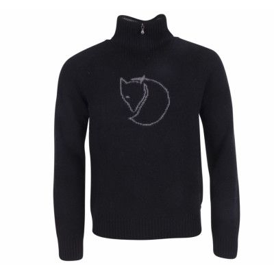 Red Fox Sweater, Black, S,  Fjällräven