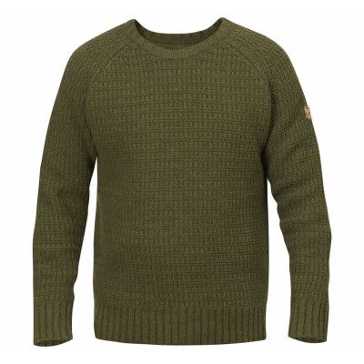 Sörmland Roundneck Sweater, Dark Olive, M,  Fjällräven