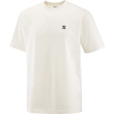 Salomon Men's Round Logo Graphic Whisper White