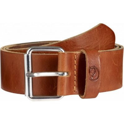 Fjällräven Singi Belt 4 cm Leather Cognac