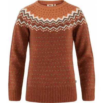 Fjällräven Women's Övik Knit Sweater Autumn Leaf/Desert Brown