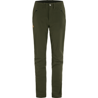 Fjällräven Women's Abisko Trail Stretch Trousers Deep Forest