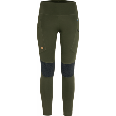 Fjällräven Women's Abisko Trekking Tights HD Deep Forest