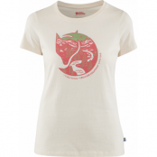 Women's Arctic Fox Print T-shirt Chalk White