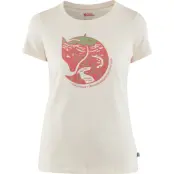 Fjällräven Women's Arctic Fox Print T-shirt Chalk White