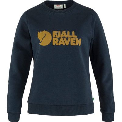 Fjällräven Women's Fjällräven Logo Sweater Dark Navy