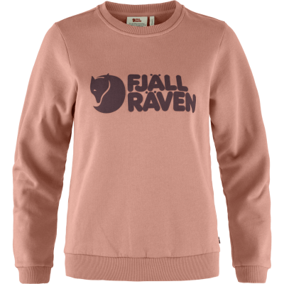 Fjällräven Women's Fjällräven Logo Sweater Dusty Rose-Port