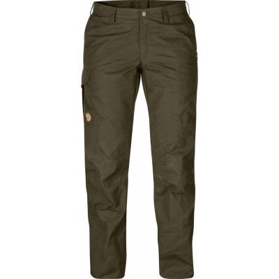 Fjällräven Women's Karla Pro Trousers Curved Dark Olive