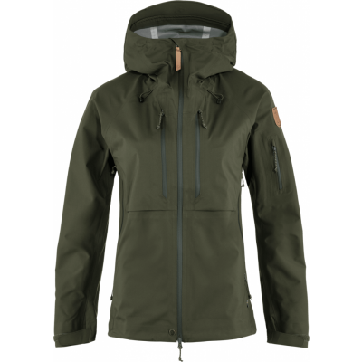 Fjällräven Women's Keb Eco-Shell Jacket Deep Forest
