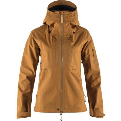 Fjällräven Women's Keb Eco-Shell Jacket Chestnut