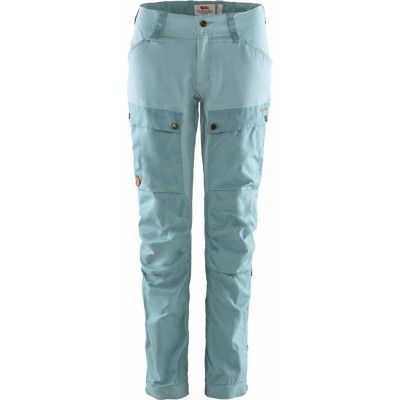 Fjällräven Women's Keb Trousers Clay Blue/Mineral Blue