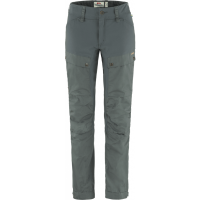 Fjällräven Women's Keb Trousers Curved  Basalt