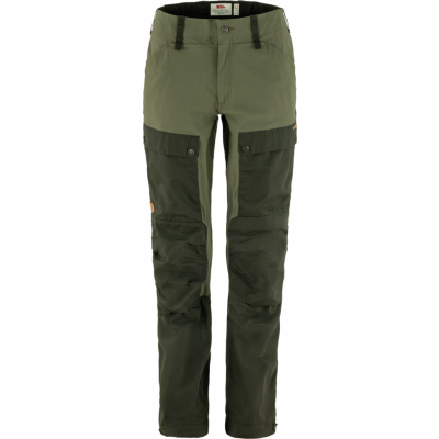 Fjällräven Women's Keb Trousers Curved Deep Forest-Laurel Green