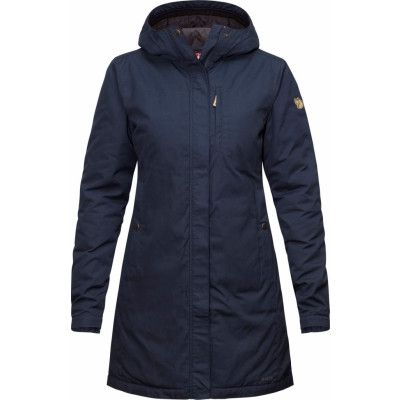 Fjällräven Women's Kiruna Padded Parka Dark Navy