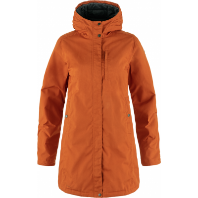 Fjällräven Women's Kiruna Padded Parka Terracotta Brown