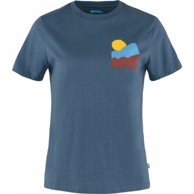 Fjällräven Women's Nature T-Shirt Indigo Blue