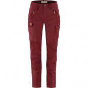 Women's Nikka Trousers Curved Bordeaux Red