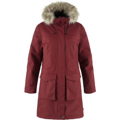 Fjällräven Women's Nuuk Lite Parka Bordeaux Red